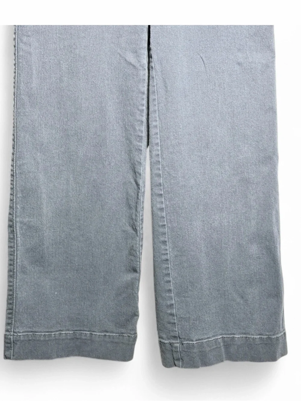 LOFT Women’s High-Rise Patch-Pocket Wide-Leg Jeans/Pants Size 0 Petite